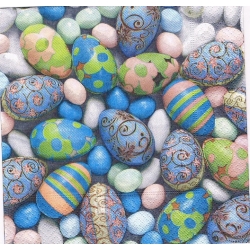 Serwetka  -2128-  pisanki
